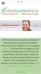 Mobile Screenshot of cambiodentro.it